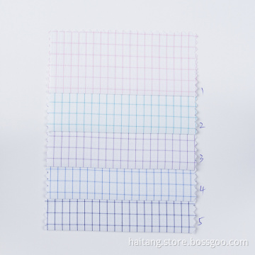 Check Microfiber fabric Uniform Fabric Sedate Shirt Textile